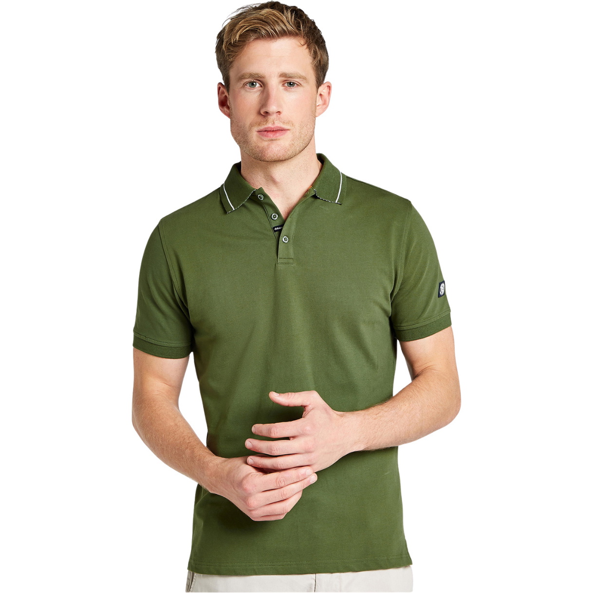 Dubarry Mens Loftus Polo Top 4325 - Pesto